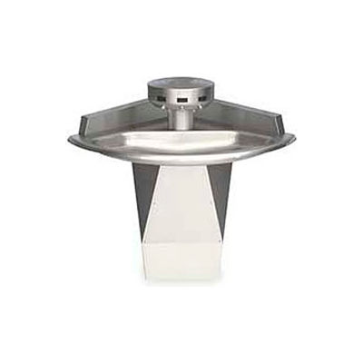 Bradley Wash Fountain, Corner, 110/24 VAC, Series SN2013, 3 Person