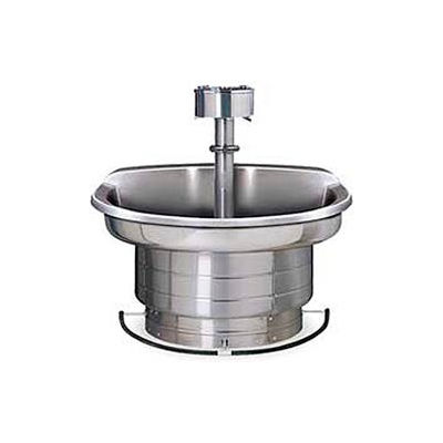Bradley Corp® Wash Fountain, 54 In Wide, Semi Circular, Series WF2704, 4 Person