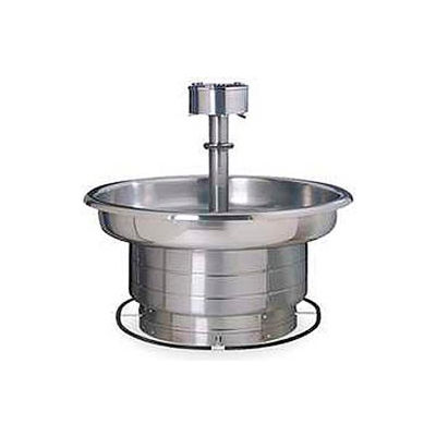 Bradley Wash Fountian, 36 In Wide, Circular, Series WF2705, 5 Person
