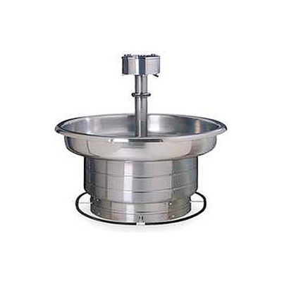Bradley Corp® Wash Fountain, 36 In Wide, Circular, Series WF2706, 5 Person