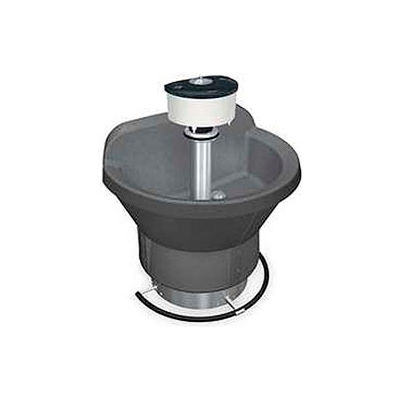 Bradley Wash Fountain, Semi Circular, 54 In Wide, Series WF2804, 4 Person