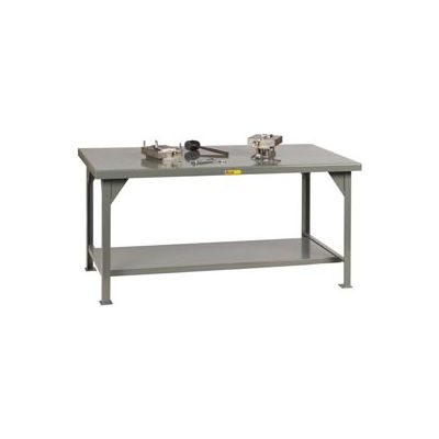 Little Giant® Heavy Duty 7 Gauge Steel Workbench, Fixed Height - 60"W x 36"D x 34"H