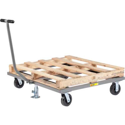Little Giant® Pallet Dolly with T-Handle and Floor Lock PDT-4248-6PHFL - 42 x 48