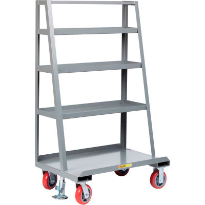 Little Giant® "A" Frame Sheet & Panel Truck w/Back Shelf Storage, 24x60, 2000 lb Capacity