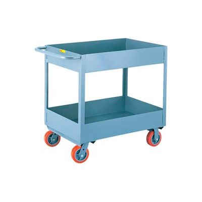 Little Giant® 6" Deep Shelf Truck, 1200 lb. Capacity, 36"L x 24"W x 35"H, Gray