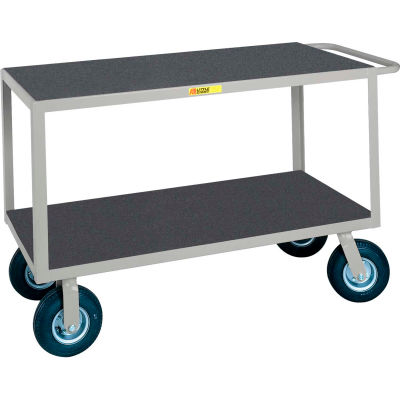 Little Giant® Flush Handle Instrument Cart Flush Non-Slip Vinyl 30x48
