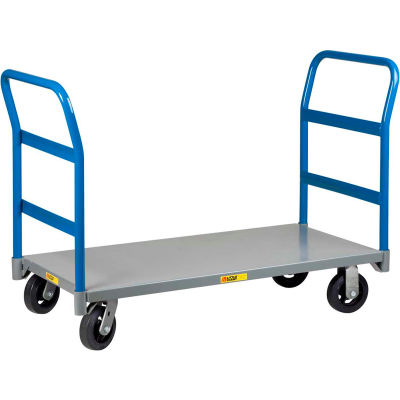 Little Giant® Double Handle Platform Truck NBB-3072-6MR-2H - 72 x 30 2000 Lb. Cap.