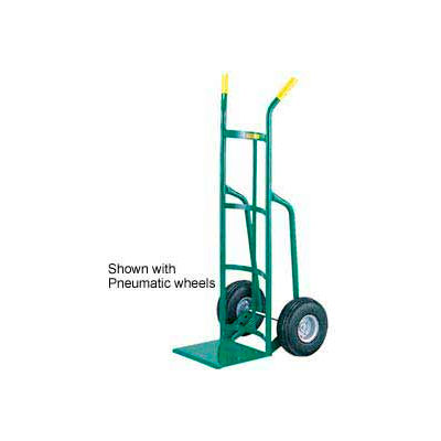 Little Giant® Reinforced Nose Hand Truck T-220-10 - Dual Handle - 10 x 2.75 Rubber Tire