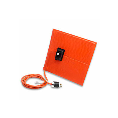 BriskHeat® Silicone Rubber Heat Blanket For Plastic, With Plug, 50-160°F, 12"Wx36"L, 120V