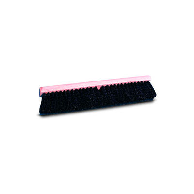 36" Medium Black Polypropylene Floor Brush Head - BWK20636 - Pkg Qty 12