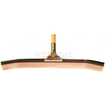 Bruske Standard Duty Curved Floor Squeegee, Plastic, 18" - 49618-W-3 - Pkg Qty 3