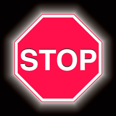 Brady® 95043 Premium Stop Sign, Aluminum, 18"W X 18"H