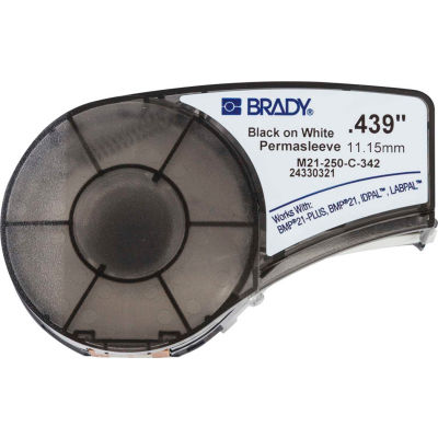 Signs | Safety Labels & Printers | Brady BMP21 Series PermaSleeve Wire Marking Sleeves, 1-4