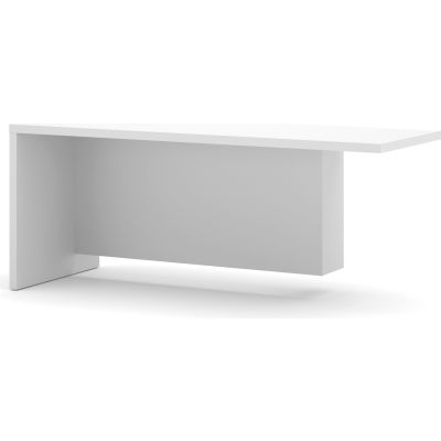 Bestar® Return Table - 71" - White - Pro-Linea Series