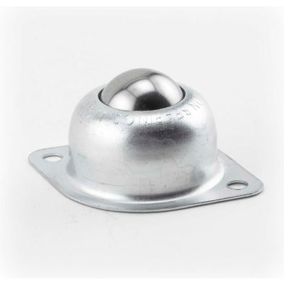 Hudson Bearings 1" Stainless Steel Main Ball 2 Hole Flange Stainless Steel Housing BT-1SS - 2"W