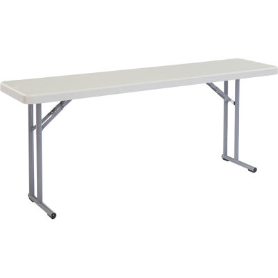 NPS Seminar Folding Table - 72" x 18"