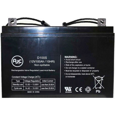 AJC® Exide PowerWare BAT-0122 12V 100Ah UPS Battery