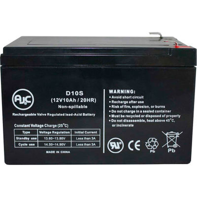 AJC® FIAMM FGH21202 Sealed Lead Acid - AGM - VRLA Battery