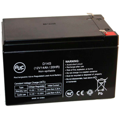 AJC® Motorino VTn 12V 14Ah Scooter Battery