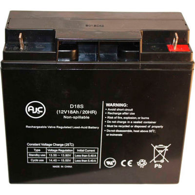 AJC®  PowerSonic PS-12170F 12V 18Ah Sealed Lead Acid Battery