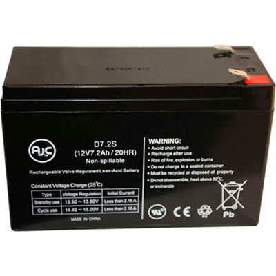 AJC® B&B BP7.5-12 T2 FR 12V 7Ah Sealed Lead Acid Battery