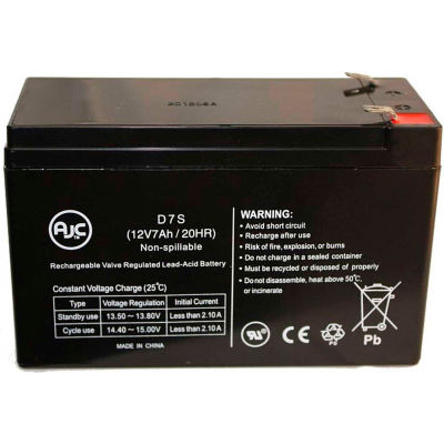 AJC® Casil CA1290CYI 12V 7Ah Sealed Lead Acid Battery