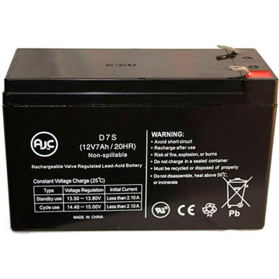 AJC®  UPG UB1270-F2 12V 7Ah Sealed Lead Acid Battery