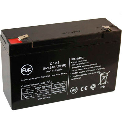 AJC® MINUTEMAN ETR700p15 12V 7Ah UPS Battery