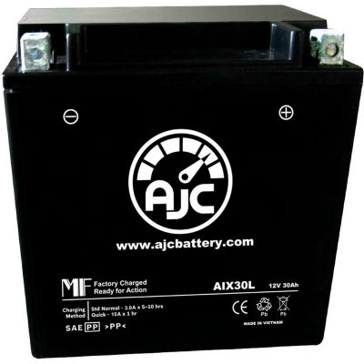 AJC Battery BMW R90/6 R90S 900CC Motorcycle Battery (1969-1976), 30 ...