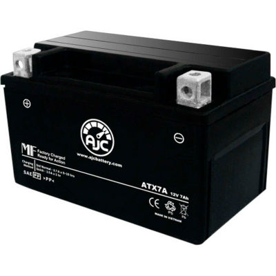 AJC Battery Kymco People S 150 Scooter Battery (2009-2013), 7 Amps, 12V, B Terminals