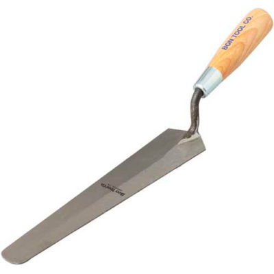 10"L X 2"W Duckbill Trowel, Wood Handle