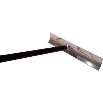 Aluminum No Hook Concrete Placer, 60" Alumimum Handle