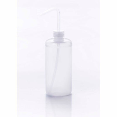 Bel-Art LDPE Wash Bottles 116180016, 500ml, Natural Cap, Narrow Mouth, 12/PK
