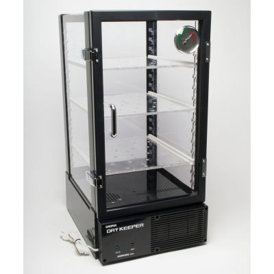 Bel-Art H42056-1003 Dry-Keeper PVC Vertical Auto-Desiccator Cabinet, 2.0 Cu. Ft.