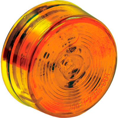 2" Round 1 Led Amber Marker Light - Min Qty 100