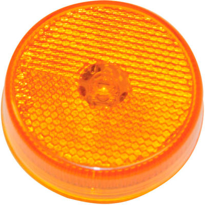 Buyers 2.5" Amber Marker/Clearance Light with Reflex With 4 LED - 5622526 - Pkg Qty 10