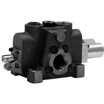 Buyers Hydraulic Valve, HV25, 3 Position, 3-Way W/Air Shift 1" NPT Ports