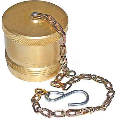 Buyers Wing Type Quick Detach Hydraulic Coupler, Qddp162, 1" Npt Coupler, Dust Cap W/Chain-Min Qty 4