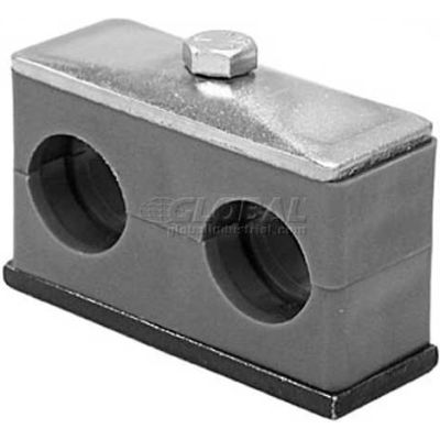 Buyers Twin Series Clamp For Tubing, Tsct050, 1/2" Id - Min Qty 9