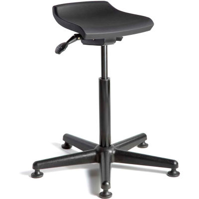 Bevco Sit Stand Stool Deluxe D3505 - Polyurethane - Black