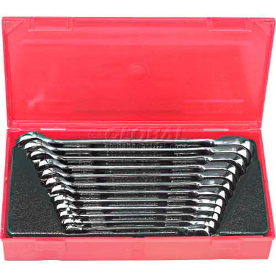 Blackhawk BW-1450 12 Piece Metric Rev. Ratcheting Combo Wrench Set, 12 Point