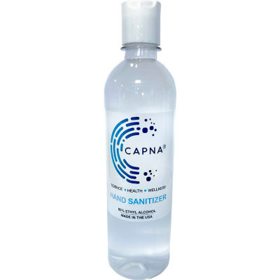 Capna® Alcohol Gel Hand Sanitizer - 16 oz Flip Cap Bottle - Pkg Qty 30