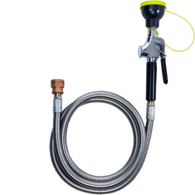 Bradley S19-430D Hand-Held Hose Spray with Stainless Steel Hose