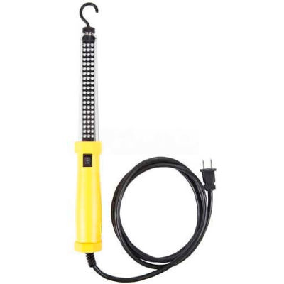 Bayco® LED Work Light With 6' Cord BA-2116, 6'L Cord, 18/2 GA, Yellow, 2-PK - Pkg Qty 2
