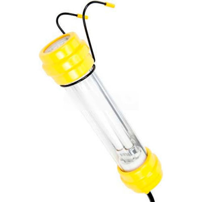 Bayco® Osha Fluorescent Work Light Sl-676, 25'L Cord, 18/2 Ga, Yellow - Pkg Qty 6
