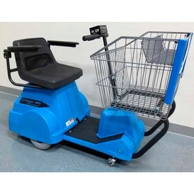 Electro Kinetic Technologies EZ-Shopper Electric Grocery Cart EZS-1772-8000-BEA Blue 750 Lb. Cap.
