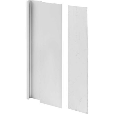 Prime-Line C 1062 Door Cover Plate And Pull, Aluminum