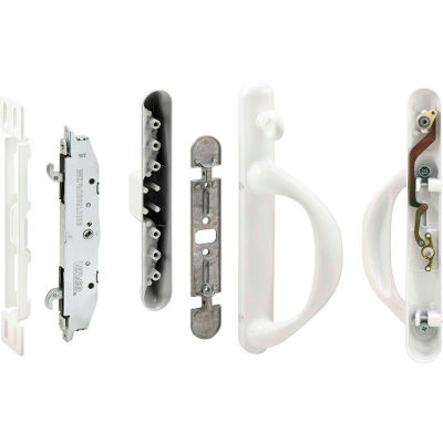 Prime-Line C 1308 Patio Door Handle Set, White, Mortise System, Right Hand