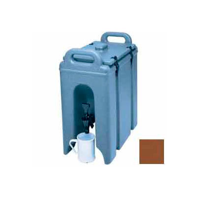 Cambro 250LCD131 - Camtainer Beverage Carrier, Insulated, 2-1/2 Gal., 16-1/2x9x18-3/8, Dark Brown