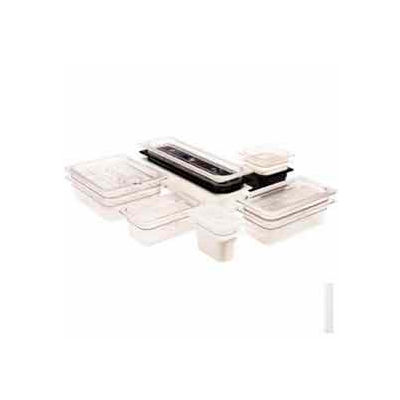 Cambro 28CW135 - Camwear Food Pan, Plastic, 1/2 Size, 8" Deep, Polycarbonate, Clear, NSF - Pkg Qty 6